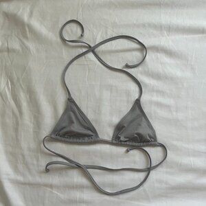 skims signature swim triangle top
